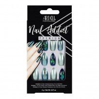 Ardell Uñas Postizas Premium Green Glitter Chrome