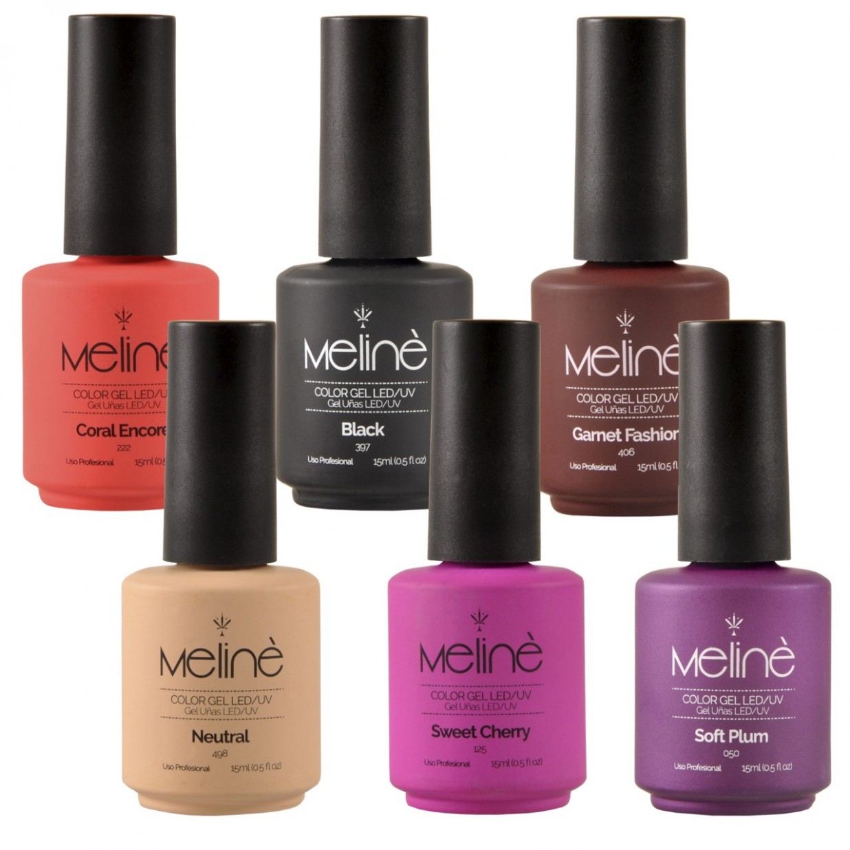 Kit de esmaltes semipermanentes Meliné