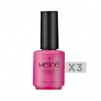 Kit 3x Esmaltes Semipermanentes Meliné Gel UV/LED x15ml