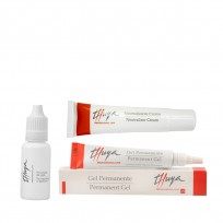 Set Líquido Pre-Alisado de Cejas + Gel de Permanente de Pestañas + Crema Neutralizante Thuya