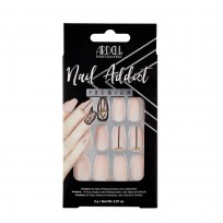 Ardell Uñas Postizas Premium Blush Geometric Crystals